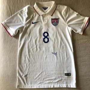 Men’s Nike US Soccer Dempsey Polo w Autograph - S